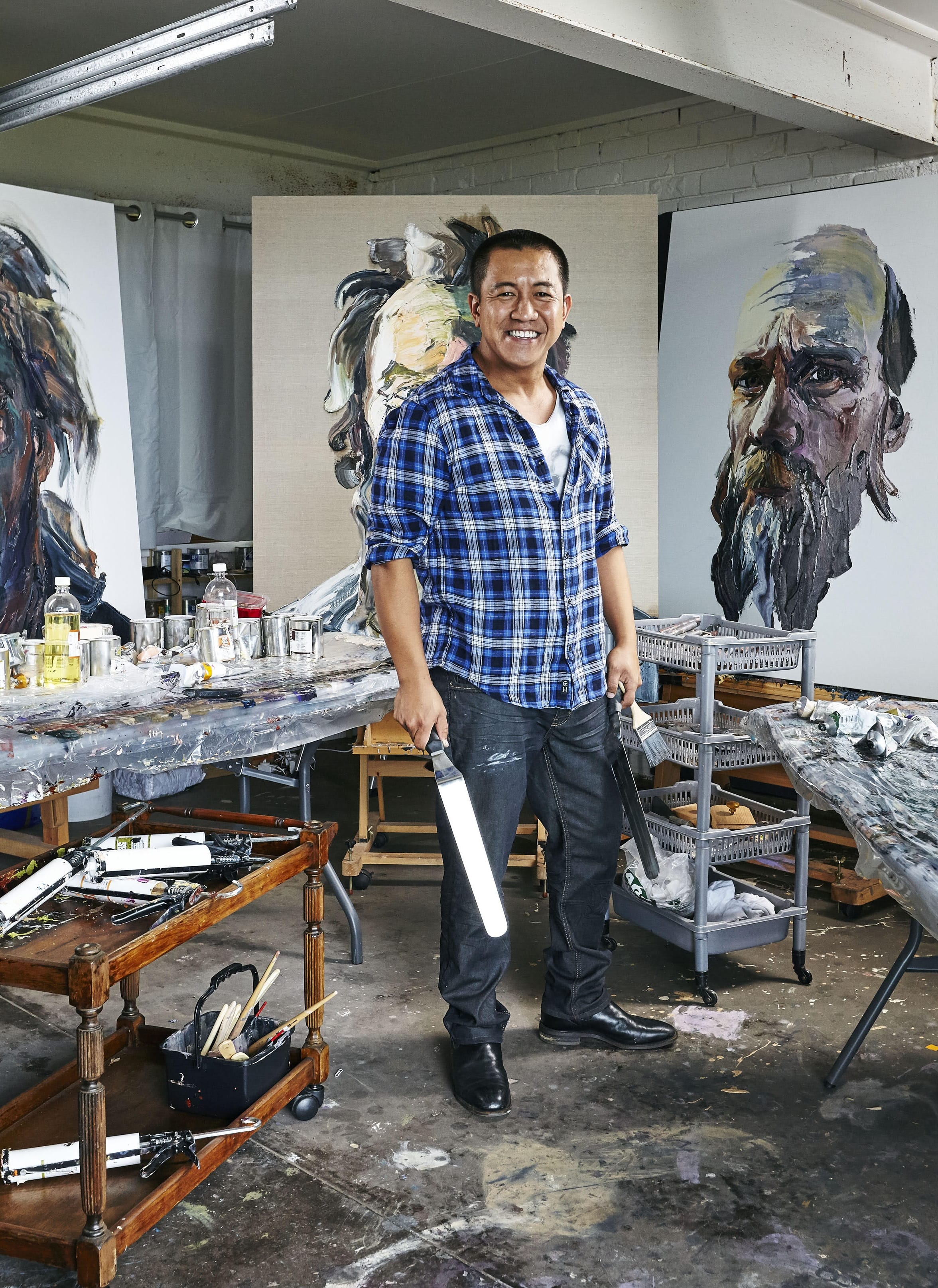 Anh Do — Australian artist, portrait